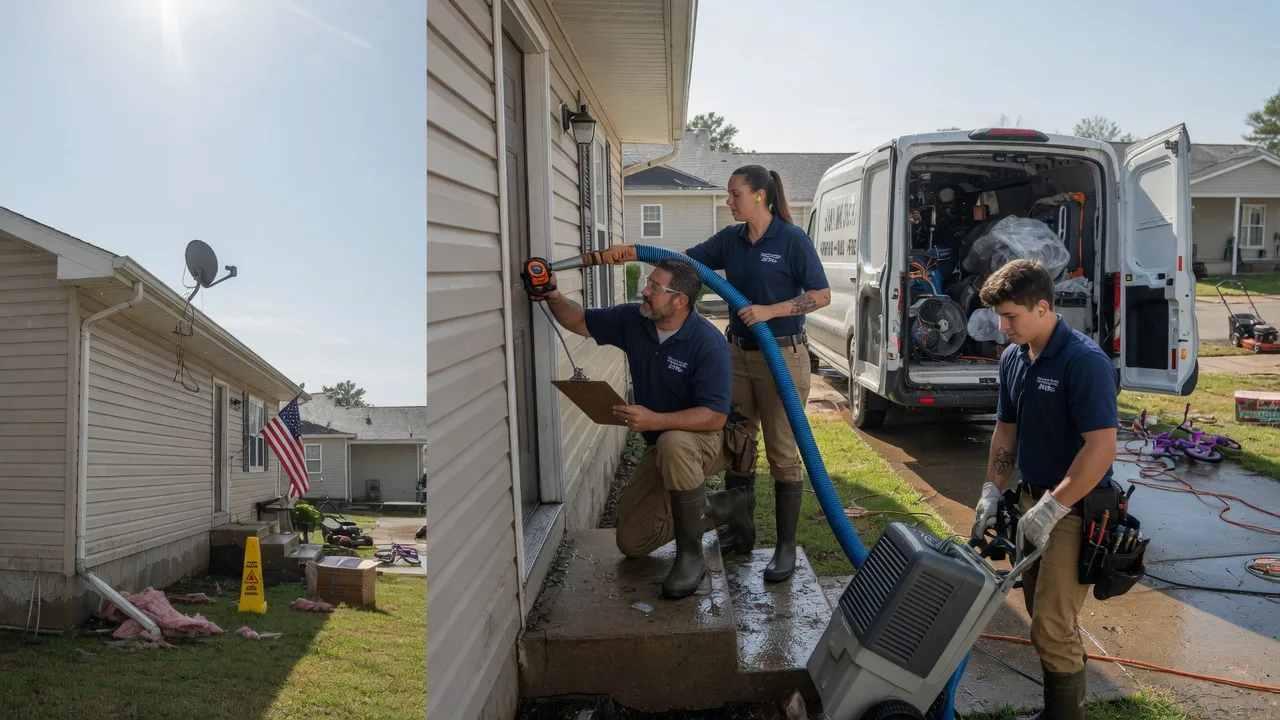 Ceiling Water Damage Restoration in Irving, IL near me